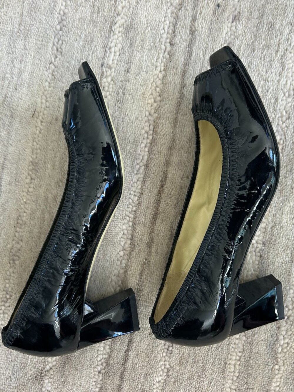Bruno Magli Patent Leather 2 inch Heels